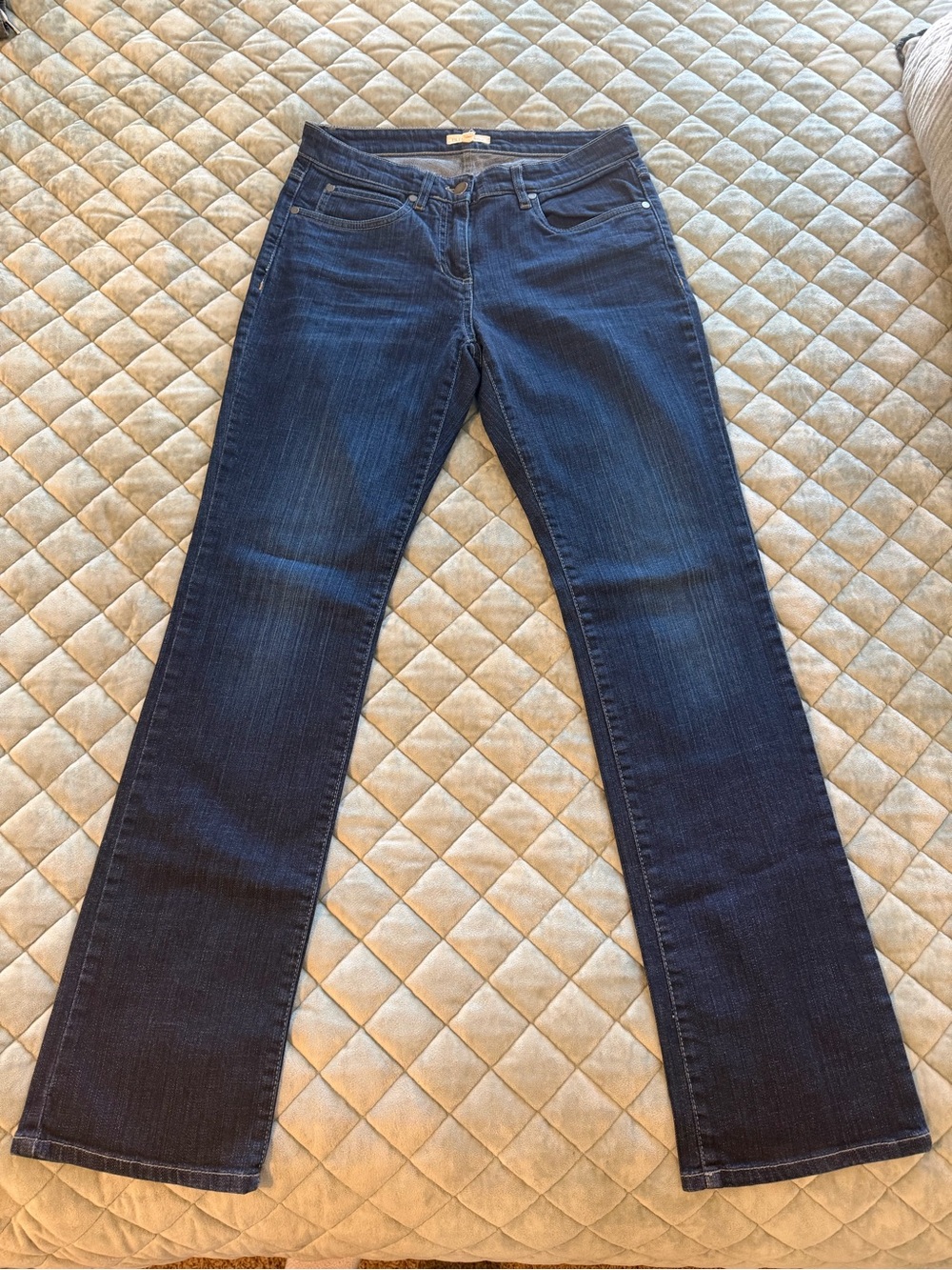 Eileen Fisher Dark Wash Bootcut Jeans - size 4